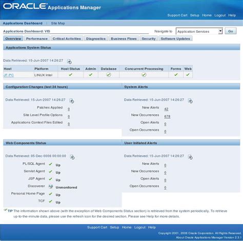Oracle Application Manager User Guide