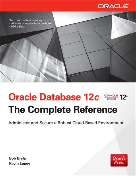 Oracle Database 12c The Complete Reference Oracle Press