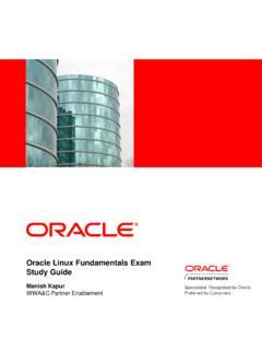 oracle enterprise linux fundamentals