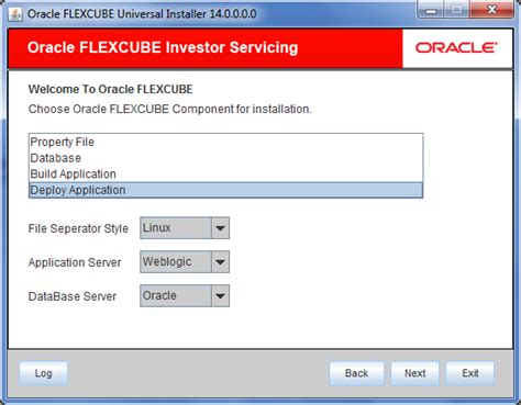 Oracle Flexcube Installation