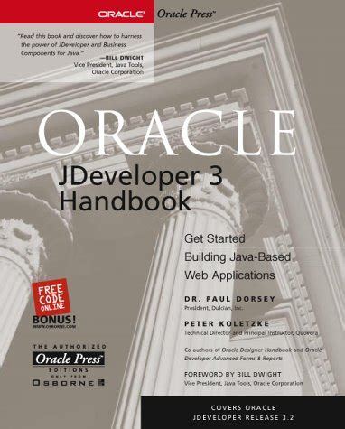 Oracle Jdeveloper 3 Handbook