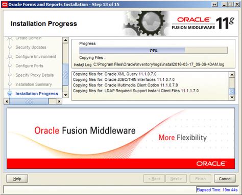 Oracle Reports Installation