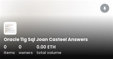 Read Online Oracle 11G Sql Joan Casteel Answers 