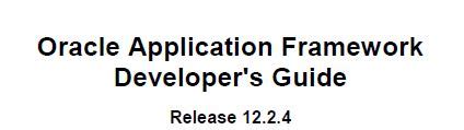 Download Oracle Application Framework Developer39S Guide Release 12 