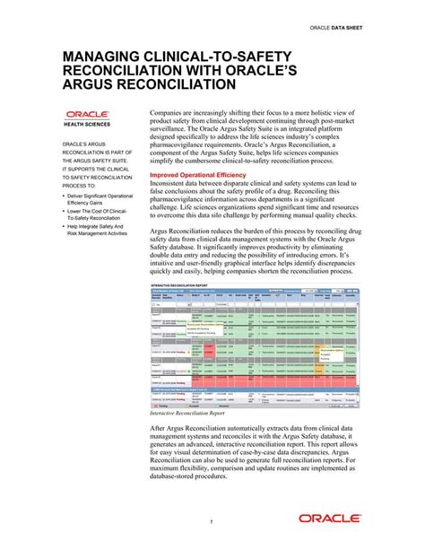 Download Oracle Argus Documentation 