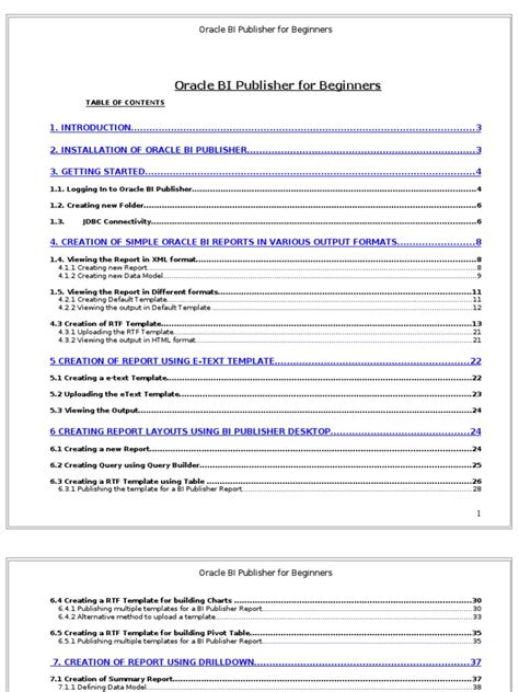 Download Oracle Bi Publisher Guide 