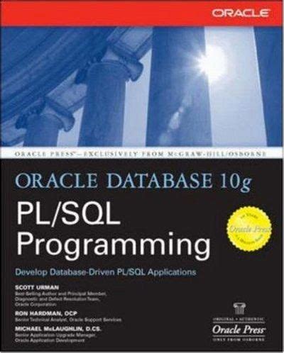 Full Download Oracle Database 10G Pl Sql Programming Janouk 