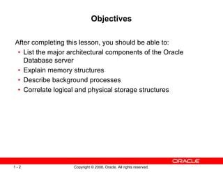 Read Online Oracle Database 11G Student Guide 