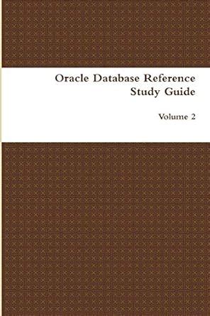 Read Online Oracle Database Reference Guide 