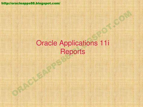 Read Oracle Developer Build Reports Volume 2 Student Guide 