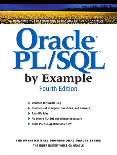 Read Online Oracle Pl Sql By Example 4Th Edition 