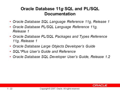 Read Online Oracle Pl Sql User Guide 11G 