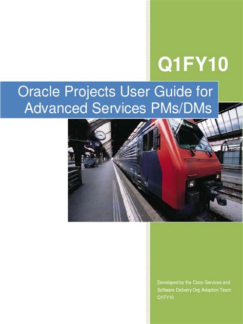 Full Download Oracle Projects User Guide 