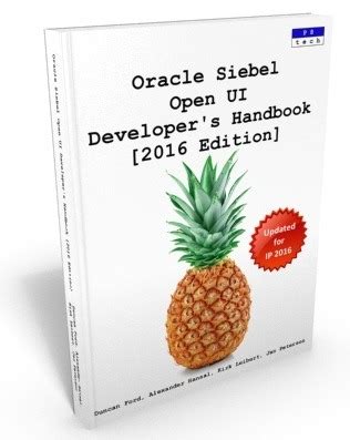 Read Online Oracle Siebel Open Ui Developers Handbook 2016 Edition 