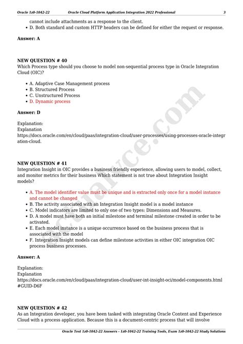 Read Online Oracle Test Answers 