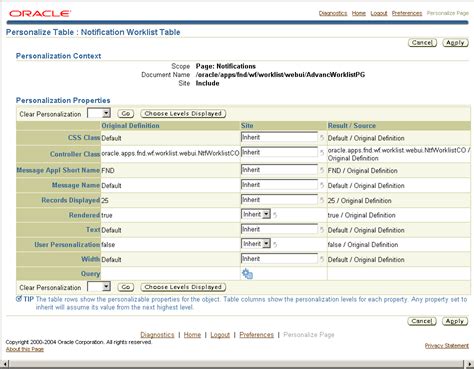 Full Download Oracler Application Framework Personalization Guide Release 11I 