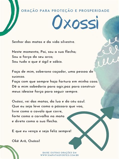 Orações A Oxossi