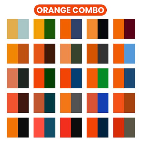 orange color combination
