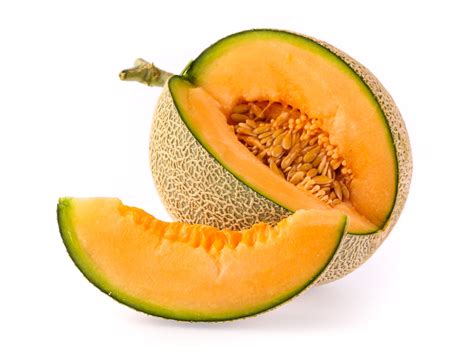orange color melon