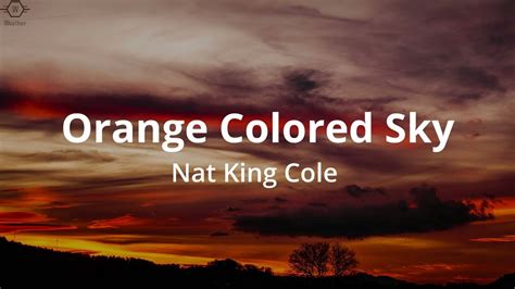 orange colored sky