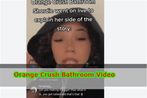 orange crush bathroom video full