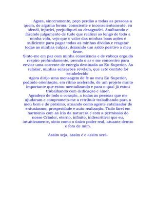 Oração Do Perdão