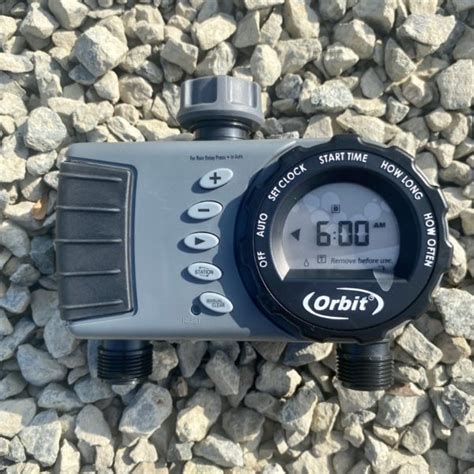 Orbit Dual Timer Instructions