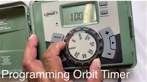 Orbit Timers Instructions