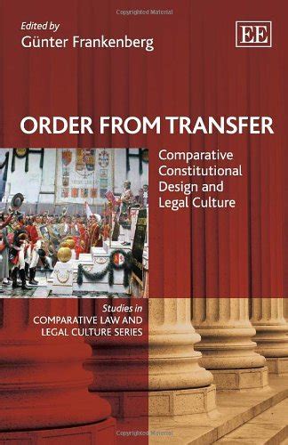 Order From Transfer Comparative Constitutional Design And Legal Culture Studies In Comparative Law And Legal Culture Series