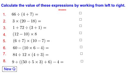 Order Of Operations Addition Subtraction Multiplication Division Multiplication And Division Rules - Multiplication And Division Rules