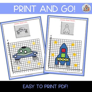 Ordered Pair Pictures Hidden Picture