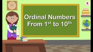 Ordinal Numbers Mathematics Grade 1 Periwinkle Youtube Ordinal Numbers For Kids - Ordinal Numbers For Kids