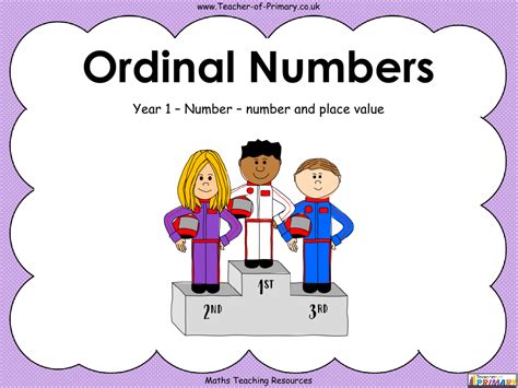Ordinal Numbers Ppt Ordinal Numbers Year 1 - Ordinal Numbers Year 1