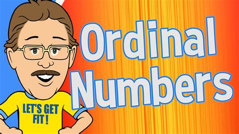 Ordinal Numbers Song Youtube Ordinal Numbers For Kids - Ordinal Numbers For Kids