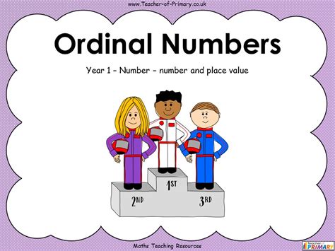 Ordinal Numbers Teaching Resources For Year 2 Teach Ordinal Numbers Year 2 - Ordinal Numbers Year 2