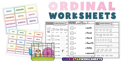 Ordinal Numbers Worksheets Superstar Worksheets Ordinal Number Worksheet - Ordinal Number Worksheet