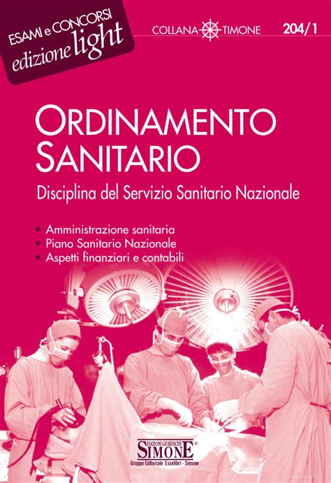 Read Ordinamento Sanitario Disciplina Del Servizio Sanitario Nazionale 