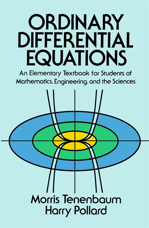 ordinary differential equations morris tenenbaum