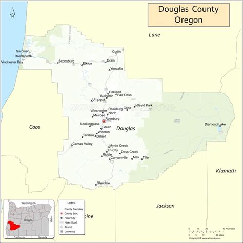 oregon douglas
