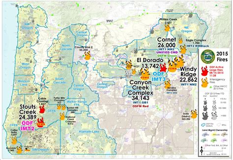 oregon fire map 2025
