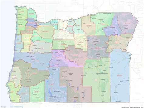 oregon google maps