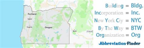 oregon state abbreviation