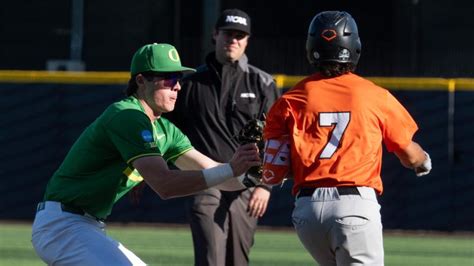 oregon state baseball score
