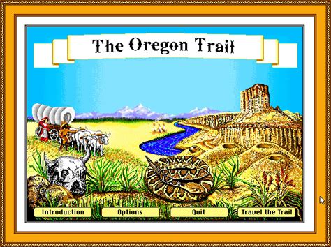 oregon trail games