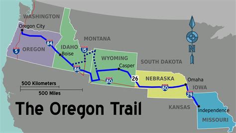 Oregon Trail Map The Wagon Train Of 1843 Oregon Trail Lesson Plans 5th Grade - Oregon Trail Lesson Plans 5th Grade