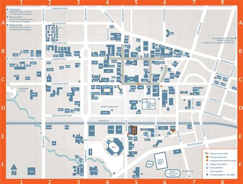 oregon university map