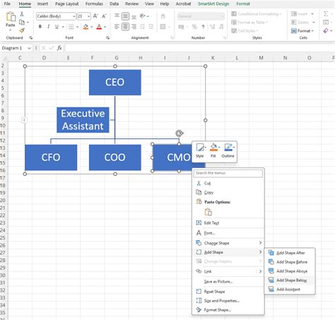 Org Chart From Excel