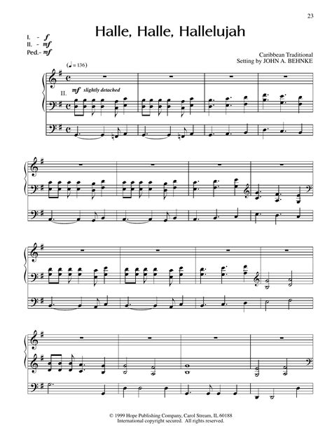 Full Download Organ Sheet Music For Hallelujah Chorus Soundmetals 