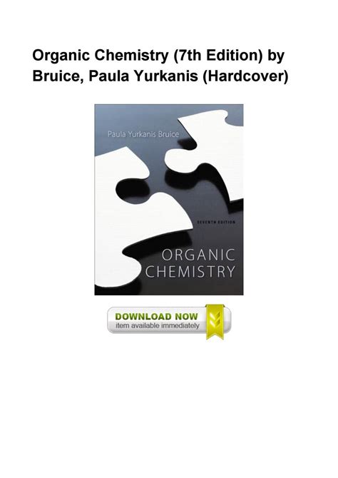 Read Online Organic Chemistry 7Th Edition By Paula Bruice 