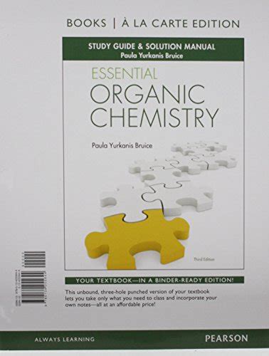 Read Organic Chemistry Study Guide And Solutions Manual Books A La Carte Edition 6Th Edition 
